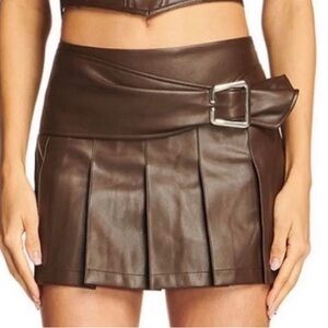 I.Am.Gia Desmina mini skirt brown. XXS